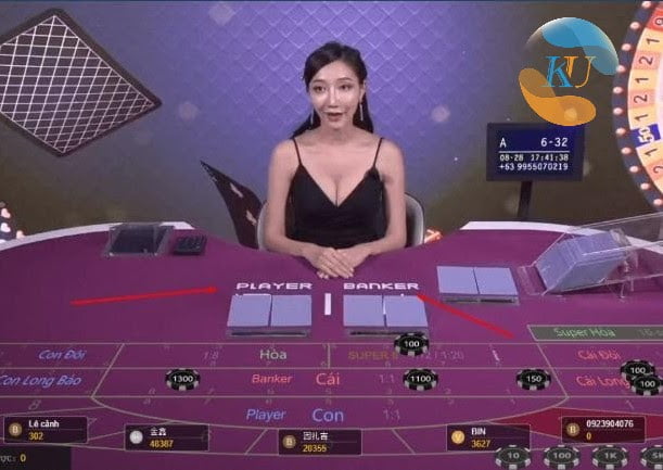 Nhà cái Baccarat với dealer người thật Kubet