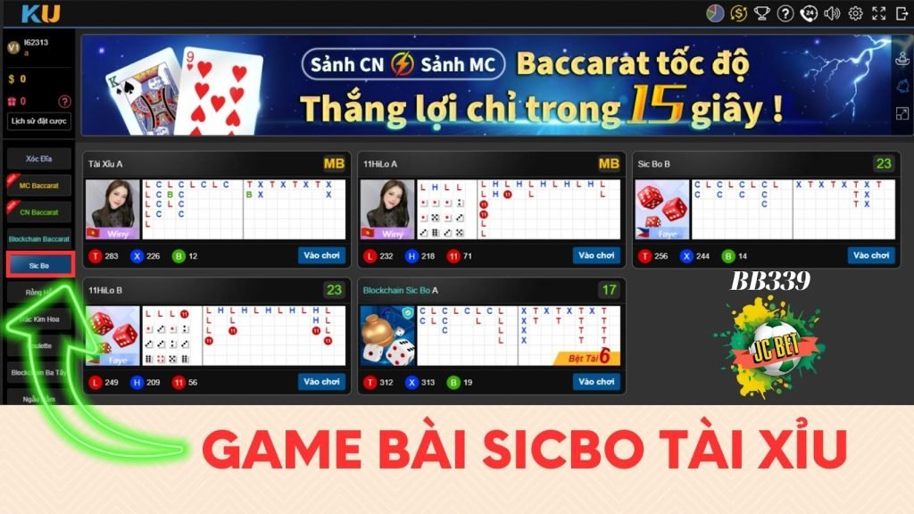 Tài xỉu sicbo