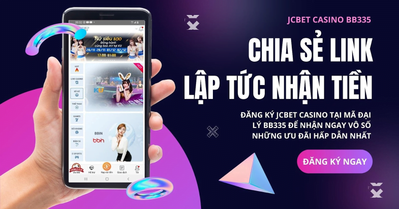 Chia sẻ link lập tức nhận thưởng – Ưu đãi JCBET độc quyền tại Việt Nam