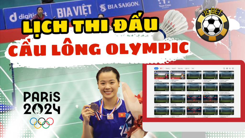 Lịch thi đấu cầu lông Olympic